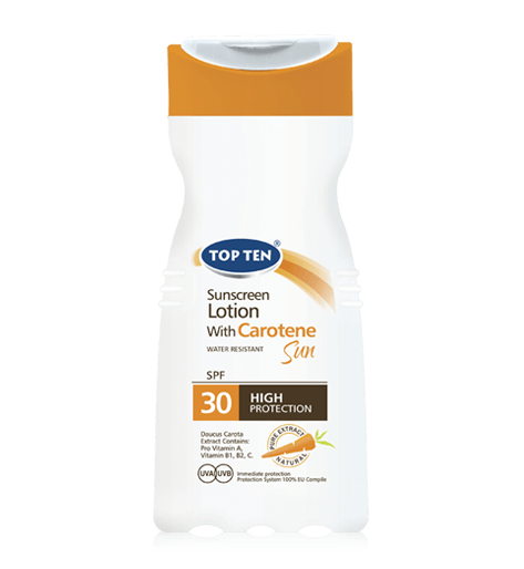 Top Ten Carotene Sunscreen Lotion