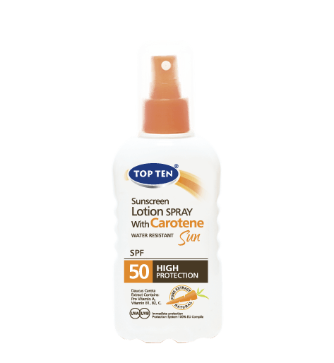 Top Ten Carotene Sunscreen Losion SPRAY
