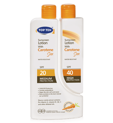 Top Ten Carotene Sunscreen Lotion