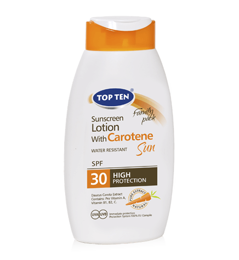 Top Ten Carotene Sunscreen Lotion
